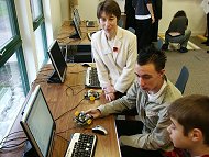 Moray College Robotics Workshop during Going Nova 2005 in Horizon Scotland, Forres